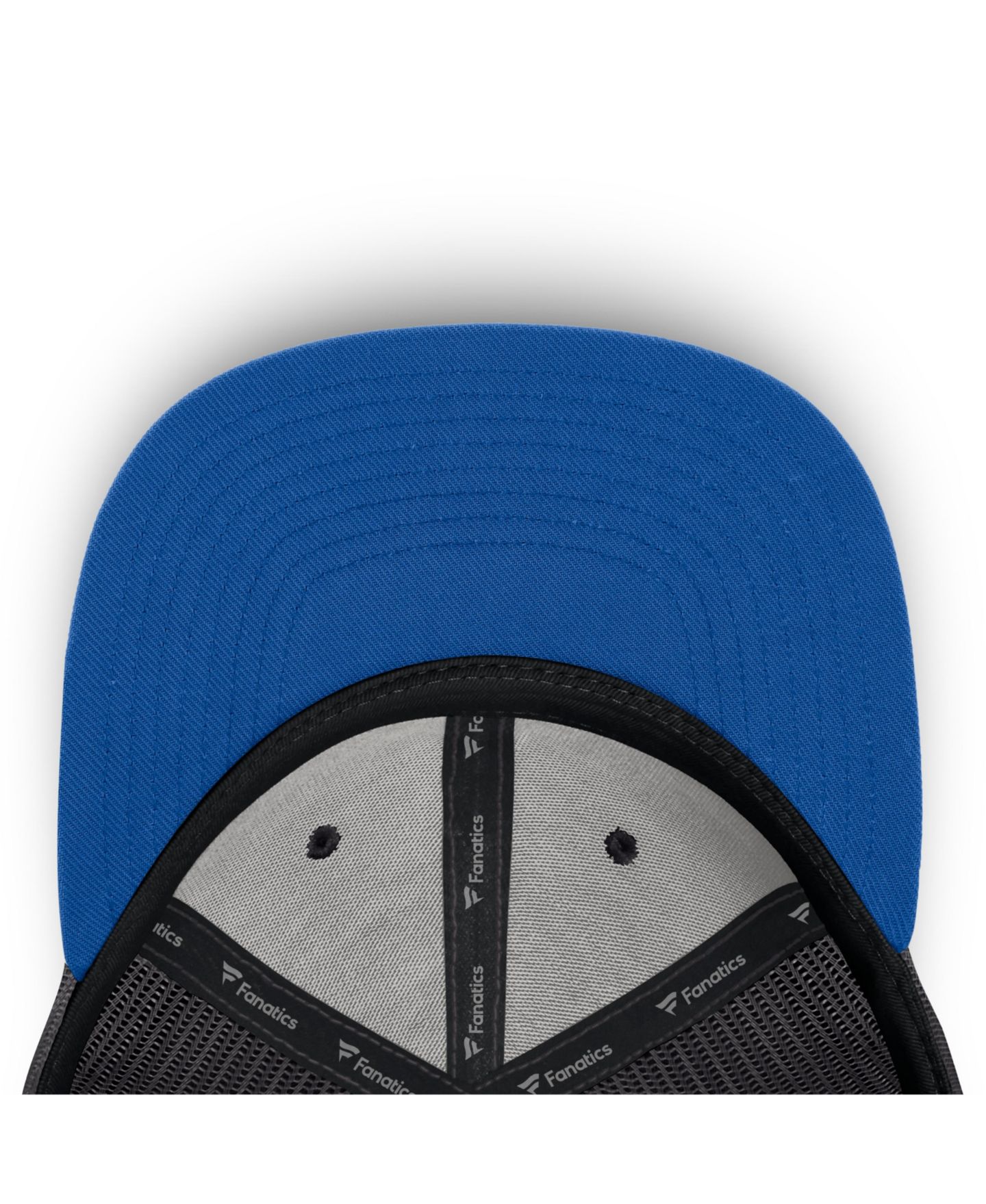 Мужская кепка Fanatics Black New York Rangers Fundamental Limits Trucker Adjustable Hat — фото 5