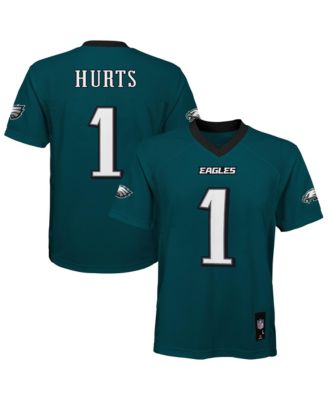 Big Boys and Girls Jalen Hurts Midnight Green Philadelphia Eagles Team Replica Jersey