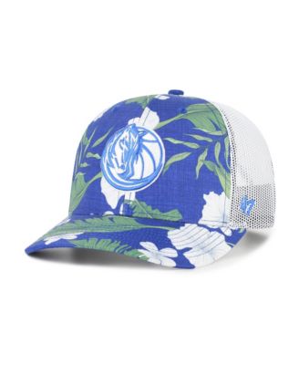 Men's '47  Royal Dallas Mavericks Beach Side Trucker Adjustable Hat