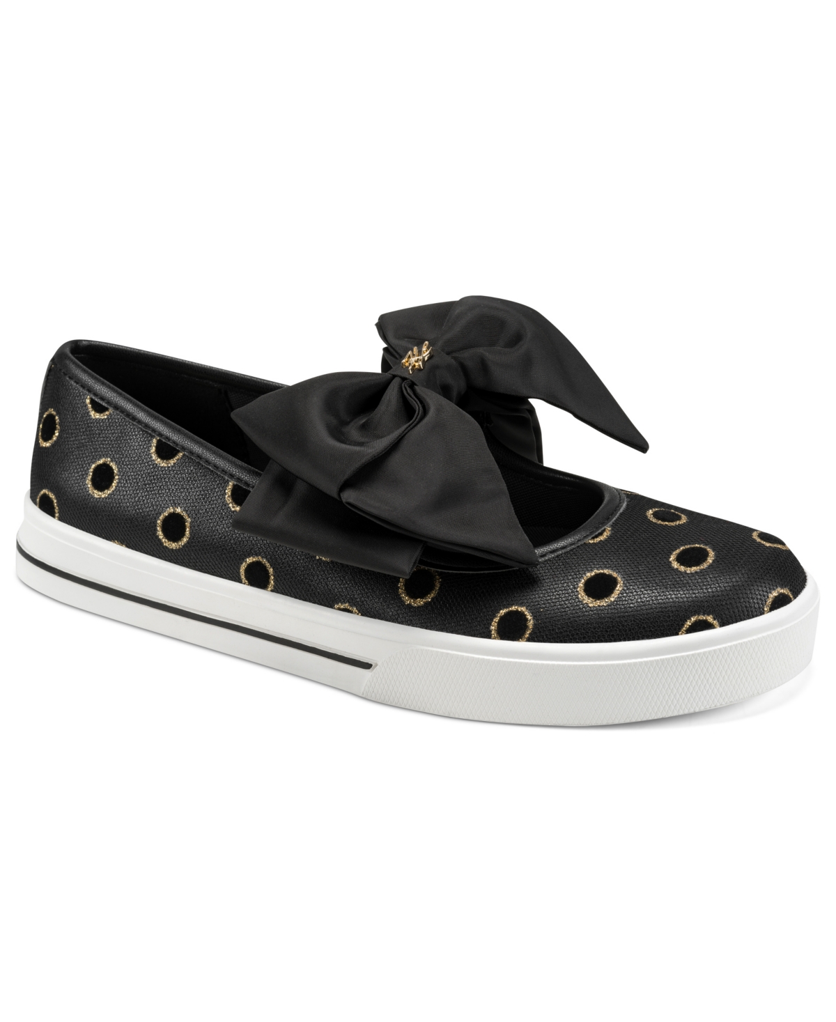 Karl Lagerfeld Paris Women's Bodewyn Slip-On Bow Sneakers