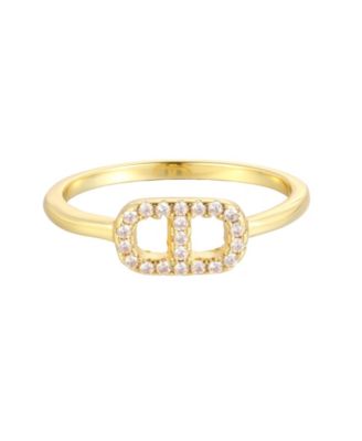 Cubic Zirconia Mariner Pave Ring