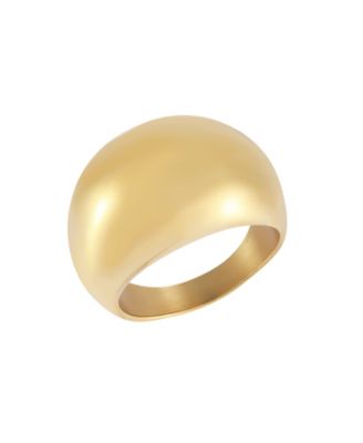 Women's Gold-Tone Dome Ring