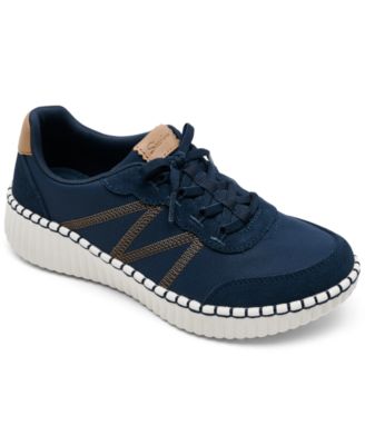 Women's Wilshire Blvd - City Luxe No Tie Fit Memory Foam Fashion Sneakers from Finish Line