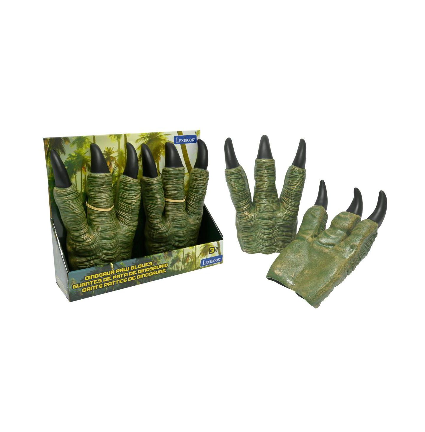 Детские игрушки Lexibook Dinosaur 2-Piece Paw Gloves, Ages 5+ — фото 1