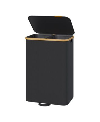 Laundry Hamper with Lid and Removable Liner, Large Basket, 150 L, 20.5 x 15 x 29.5 Inches