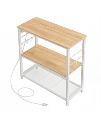 Kitchen Island with Storage, Rolling Kitchen Cart with Wheels, Drawer