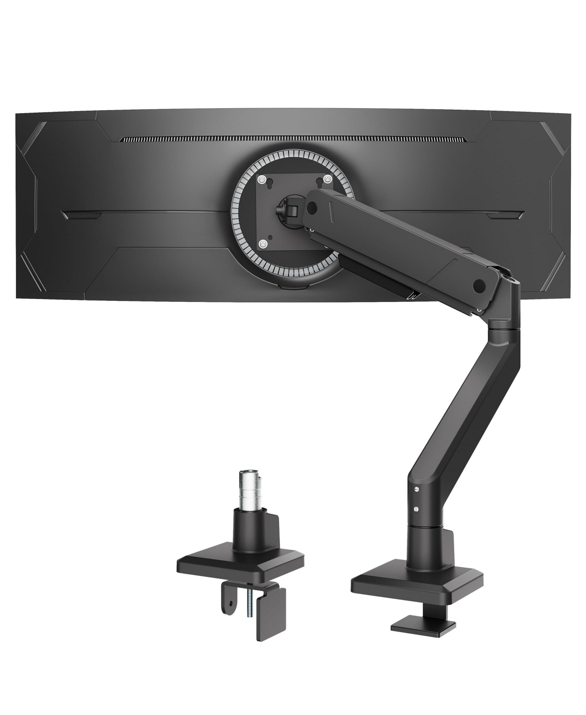 Lofree Single Monitor Arm Adjustable Desk Mount for 17"-45" Monitors Vesa 75x75mm and 100x100mm