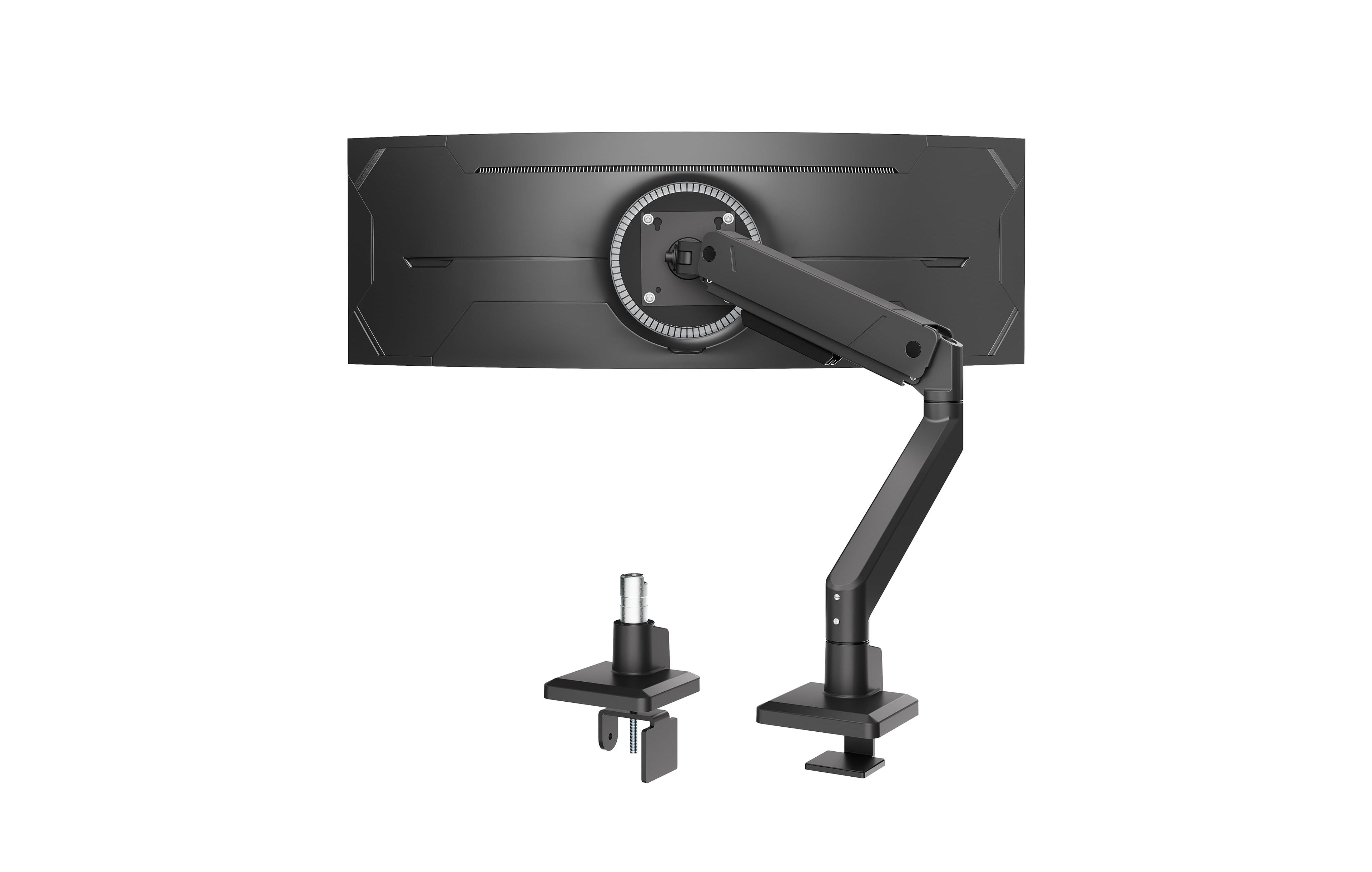 Lofree Single Monitor Arm Adjustable Desk Mount for 17"-45" Monitors Vesa 75x75mm and 100x100mm
