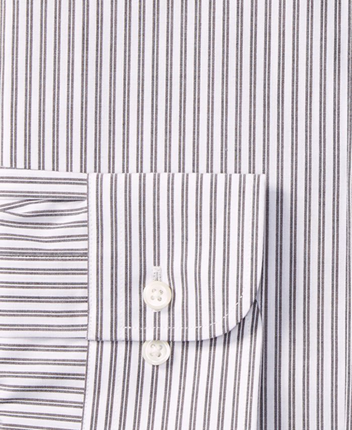 Lauren Ralph Lauren Men's Slim-Fit Non-Iron Stretch Striped Dress Shirt ...
