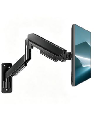 Gas Spring Adjustable Mount With Clamp And Grommet Aluminum Base For Screens