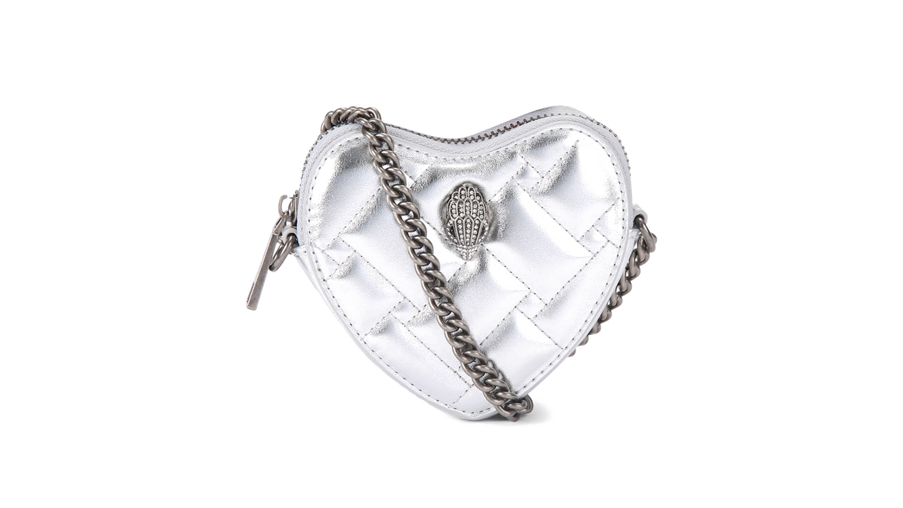 Kurt Geiger London Mini Micro Heart Crossbody Handbag
