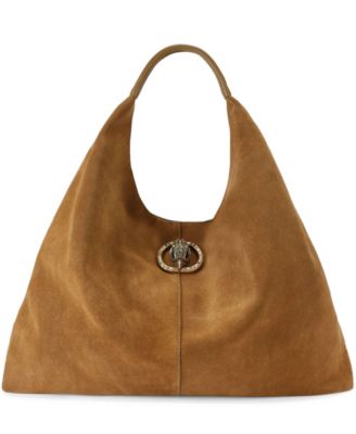 Large Chelsea Slouch Suede Hobo Bag