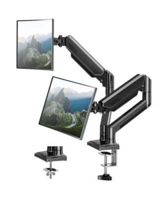 Dual Monitor Arm Full-Motion Desk Mount, VESA Compatible