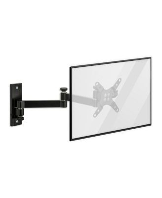 Adjustable Full Motion Monitor Wall Mount Compatible with 19-32 Inch Monitors