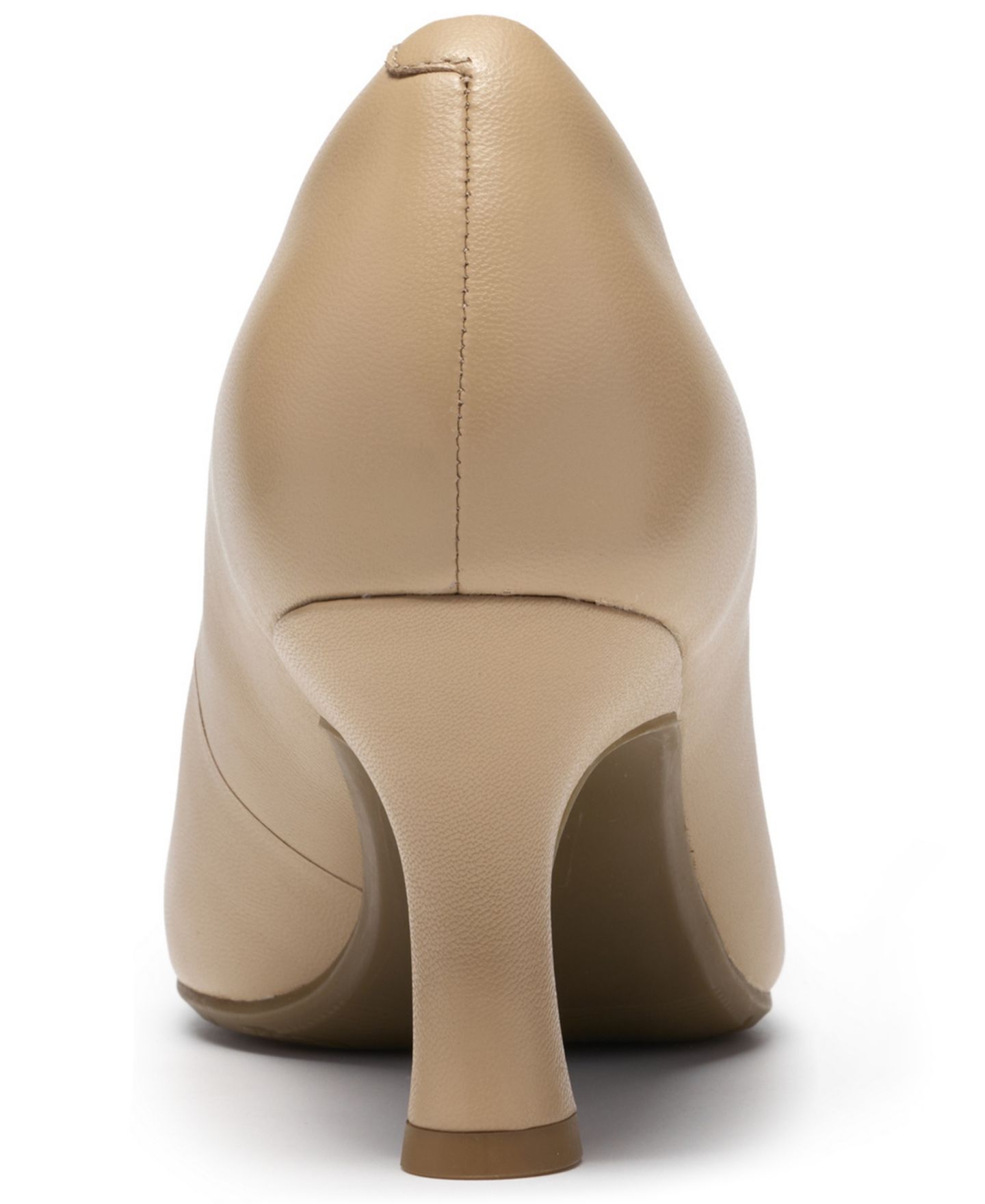 Женские туфли Clarks Collection Kacelyn Lena Slip-On Pumps, цвет: Бежевый кожаный — фото 3