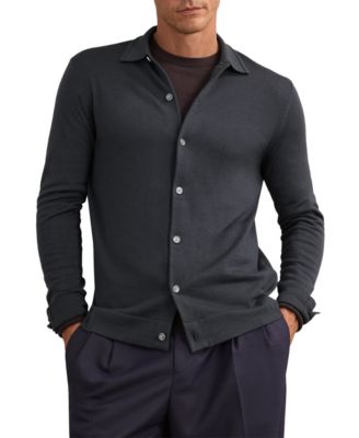 Men's Forbes Merino Wool Slim Fit Cardigan