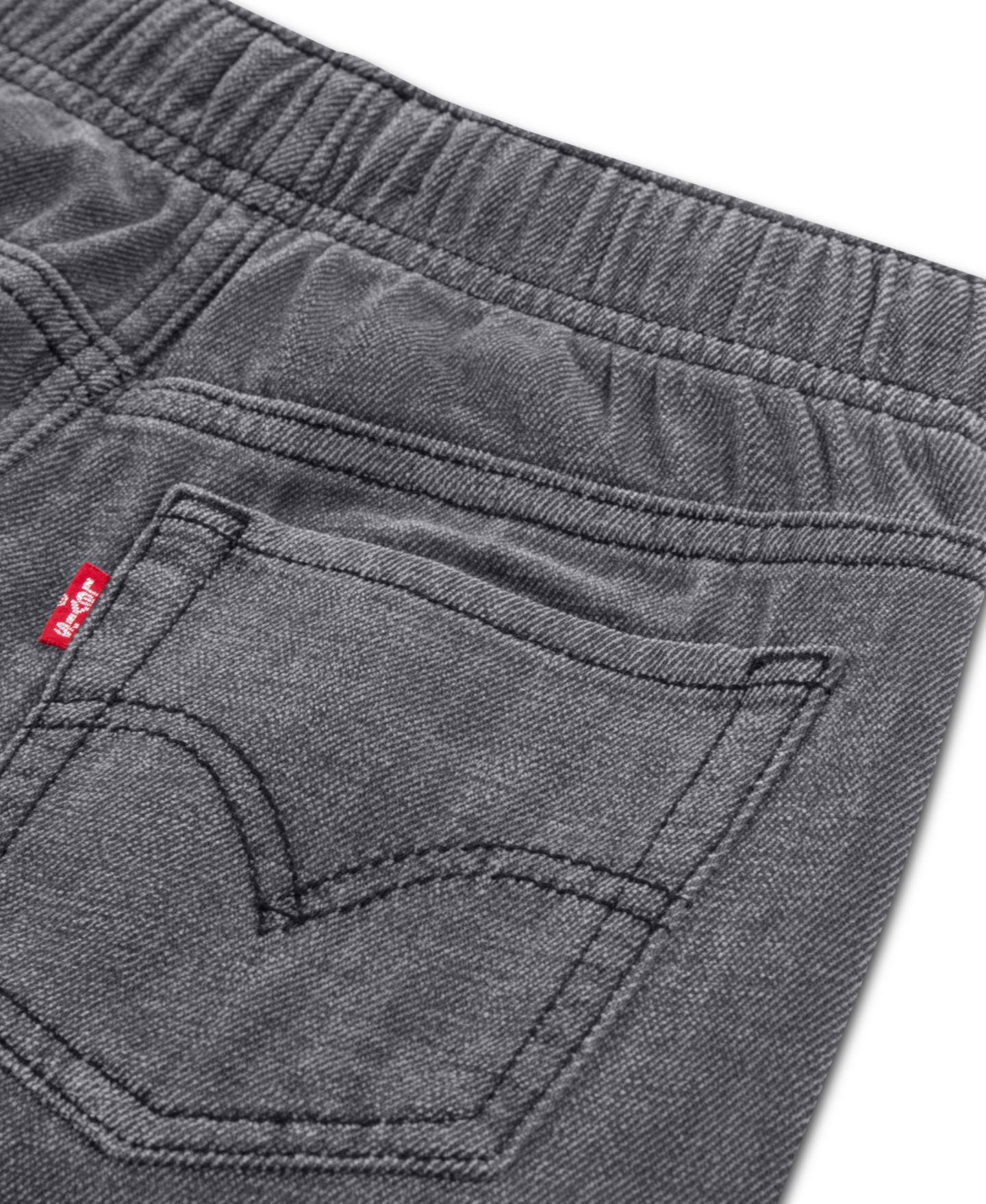 Джинсы Levi's High-Rise Baggy Jeans для девочек, цвет: Чёрный варёный — фото 3