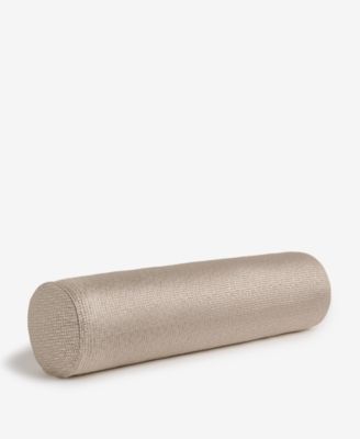 Maze Jacquard Bolster Decorative Pillow, 8" x 30"