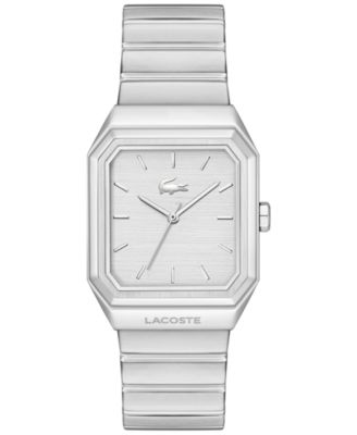 Men's Quartz Ren&eacute; Silver-Tone Stainless Steel Watch 31mm