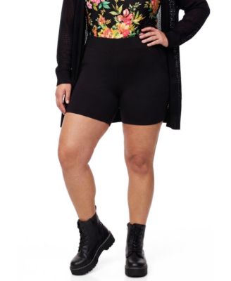 Plus Size Pocket Bike Short
