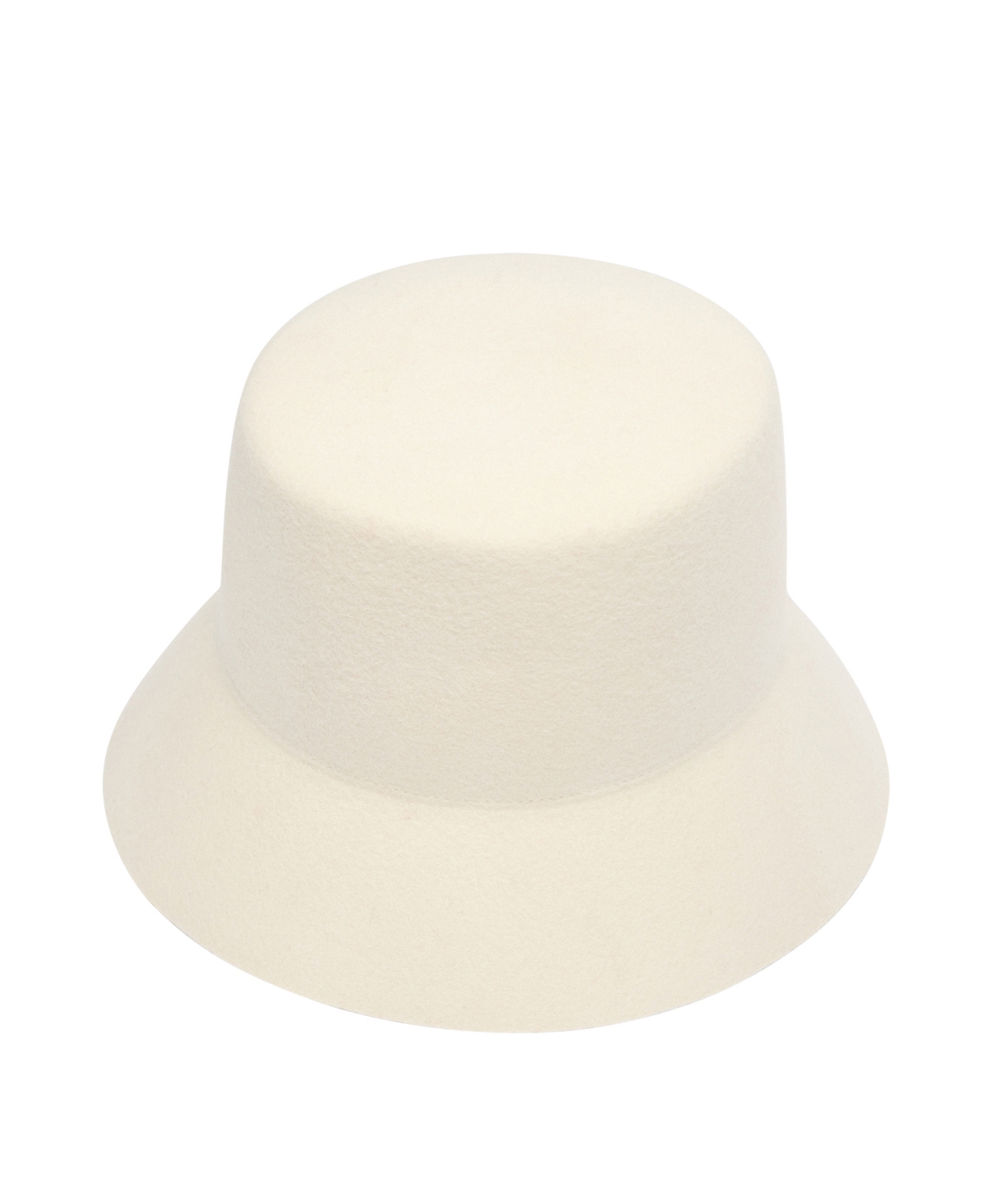Mango Women's Wool Winter Bucket Hat - Ecru