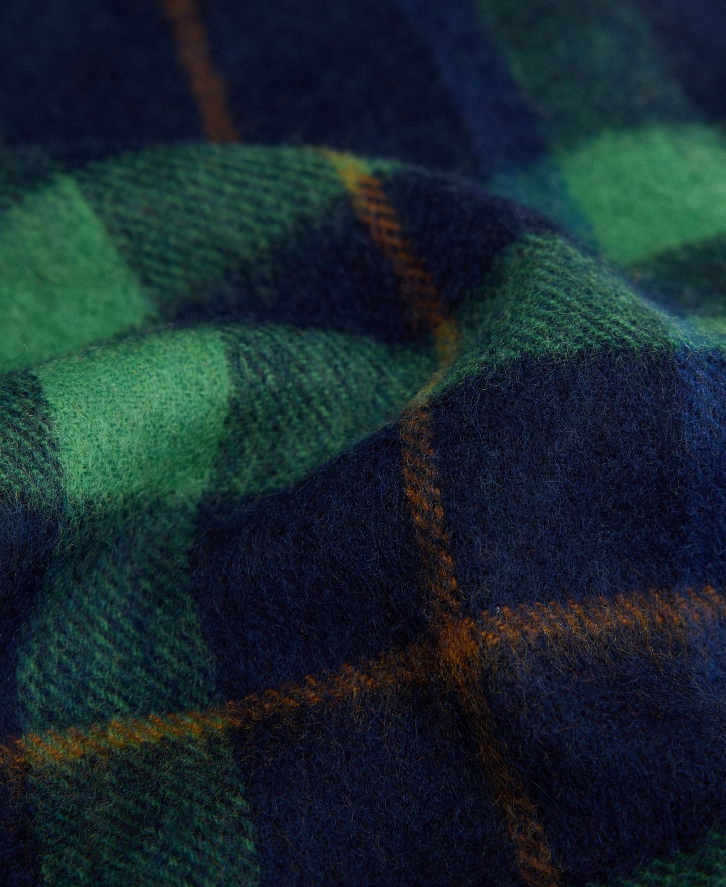 Женский шарф Mango Plaid Fringed-Edge Wool, 11.81" W x 74.80" L — фото 2