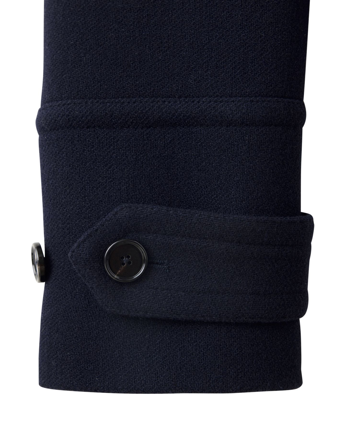 Женское пальто Mango Selection Wool-Blend Cropped Toggle, цвет: Тёмный тёмно-синий — фото 7