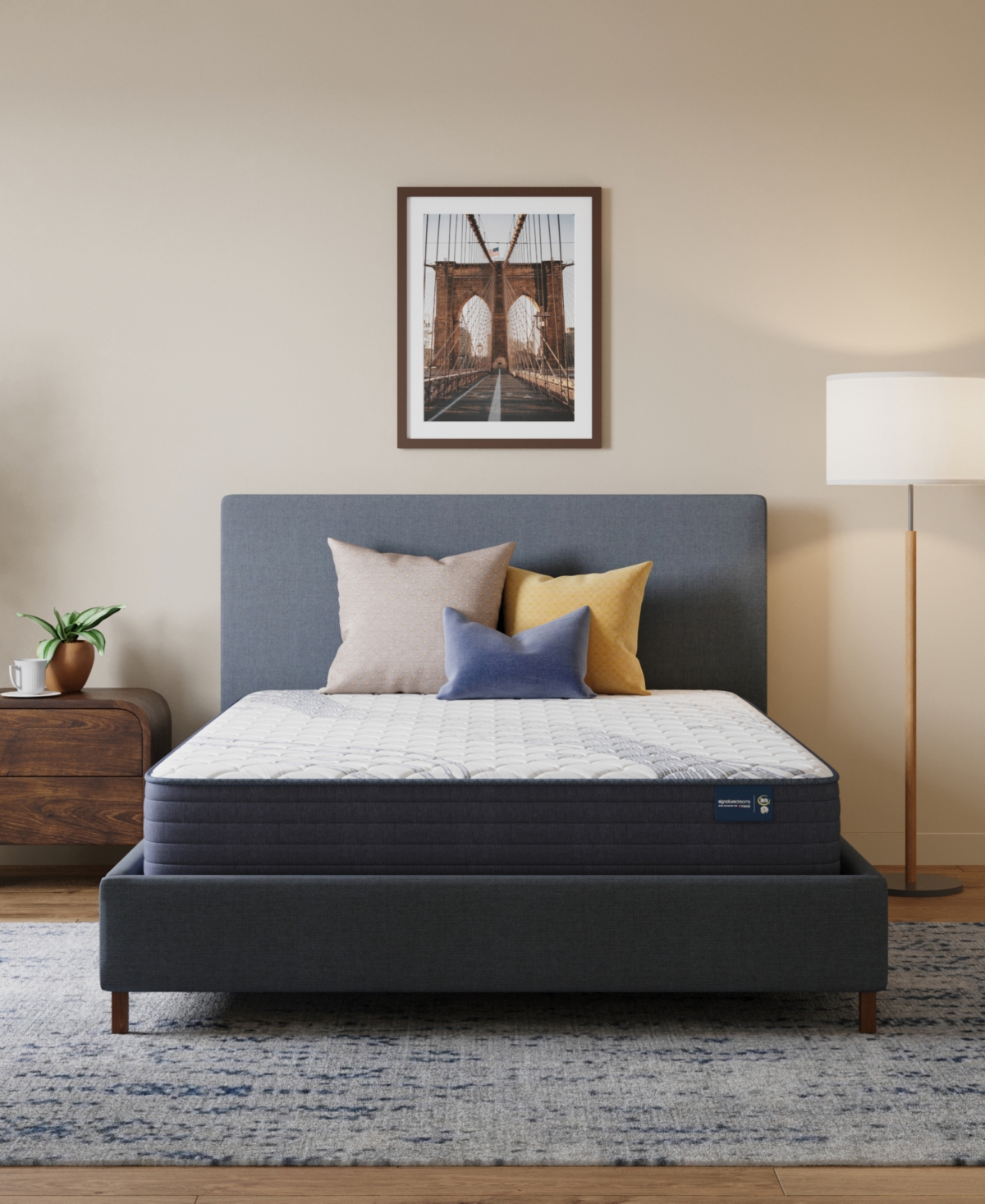 Serta Signature Dreams 11" Medium Tight Top Mattress Set