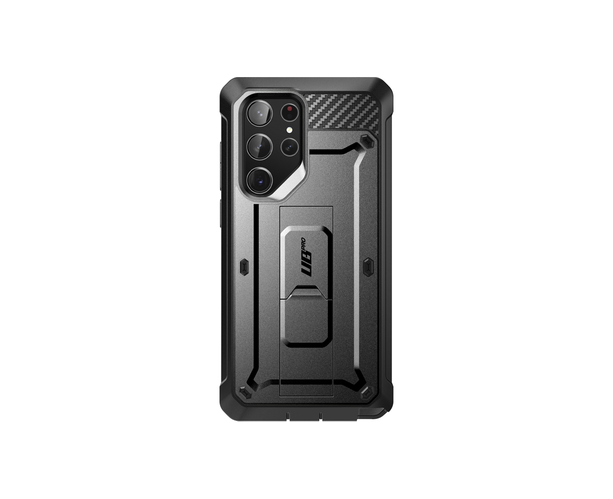 SUPCASE - Unicorn Beetle Pro Rugged Holster Case for Samsung Galaxy S23 Ultra – Full-Body Protection with Kickstand & Belt Clip - Black