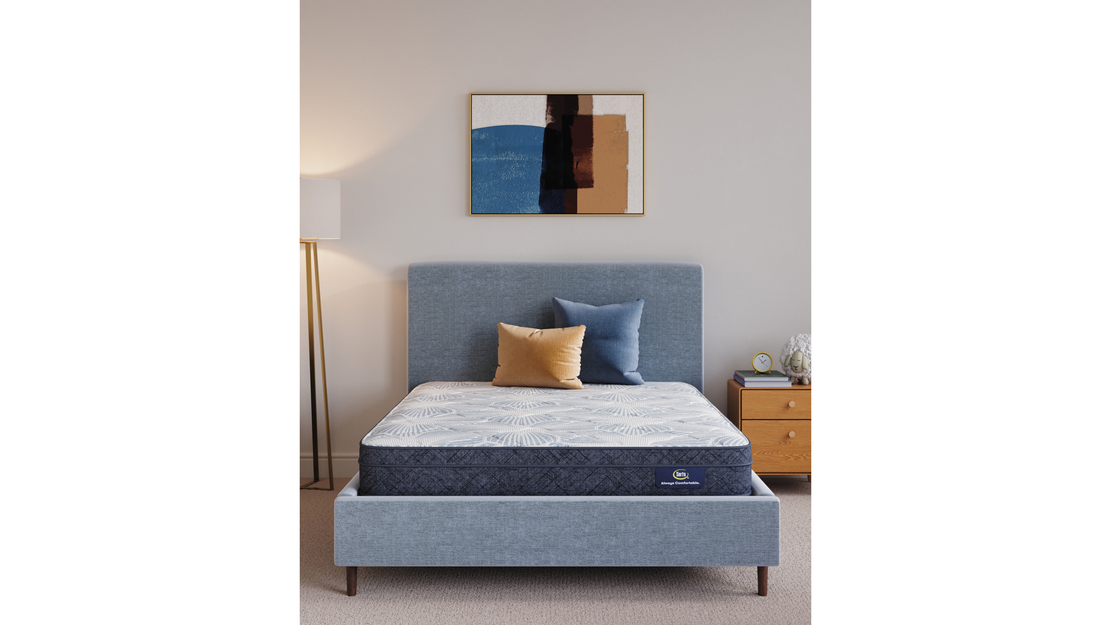 Serta Sea Heights 8" Plush Euro Top Mattress, Twin Xl