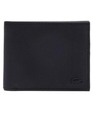 Classic Bifold Petit Piqu&eacute; Faux Leather Wallet