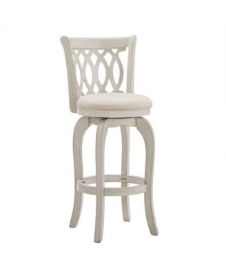 Jaxley Scroll Back Swivel Bar Stool