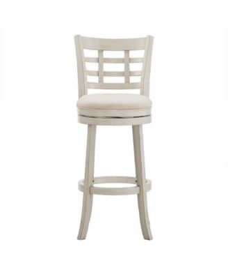 Jaxley Window Back Swivel Bar Stool