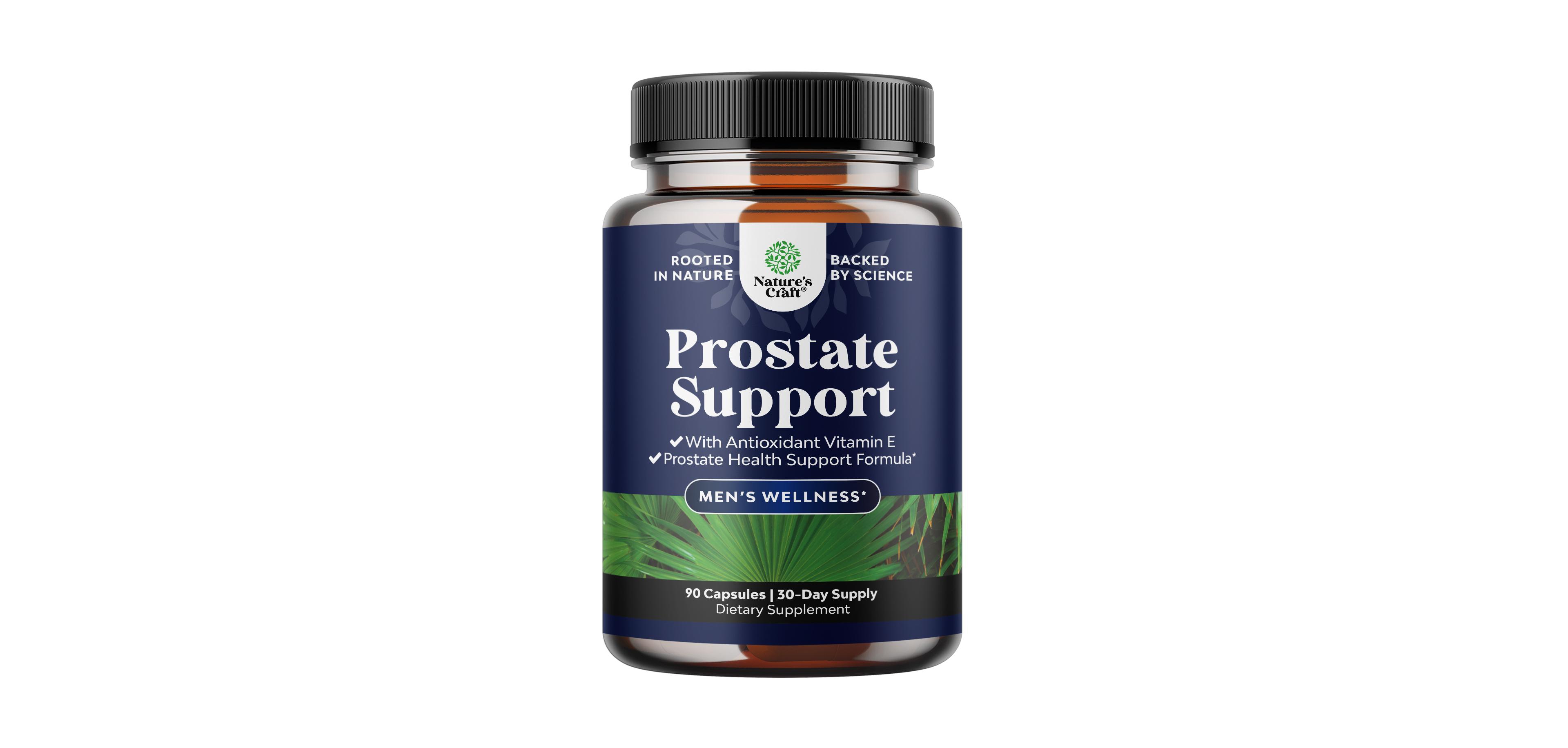 Nature's Craft Herbal Men's Supplement with Saw Palmetto, Pygeum, Pumpkin Seed and Beta Sitosterol