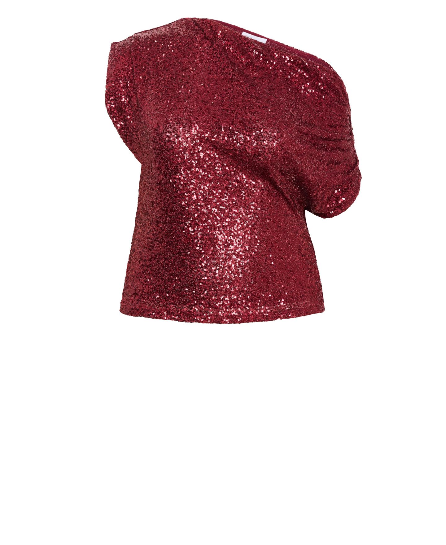 Женский топ CITY CHIC Adorn Sequin, цвет: Ягодный — фото 4