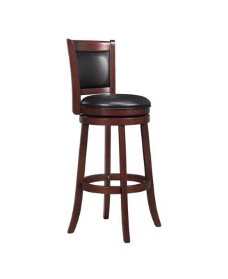 Jaxon Panel Back Swivel Bar Stool
