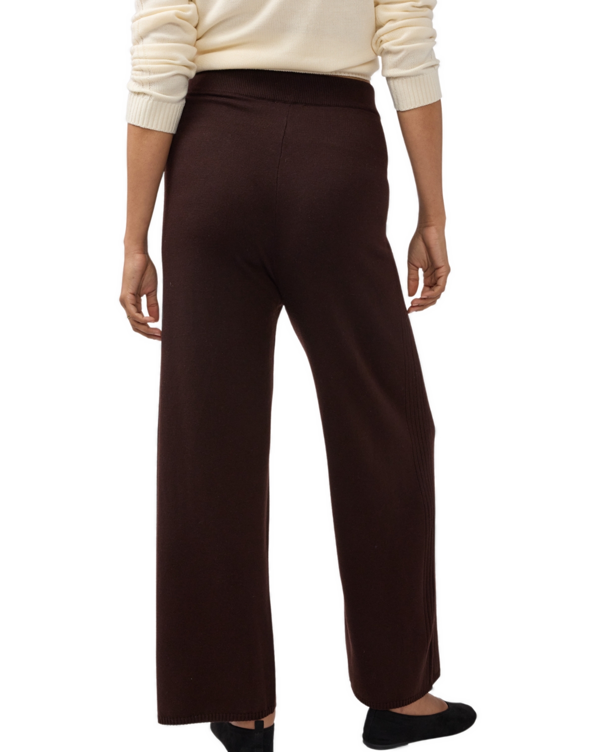 Ingrid + Isabel Maternity Wide Leg Knit Sweater Pant