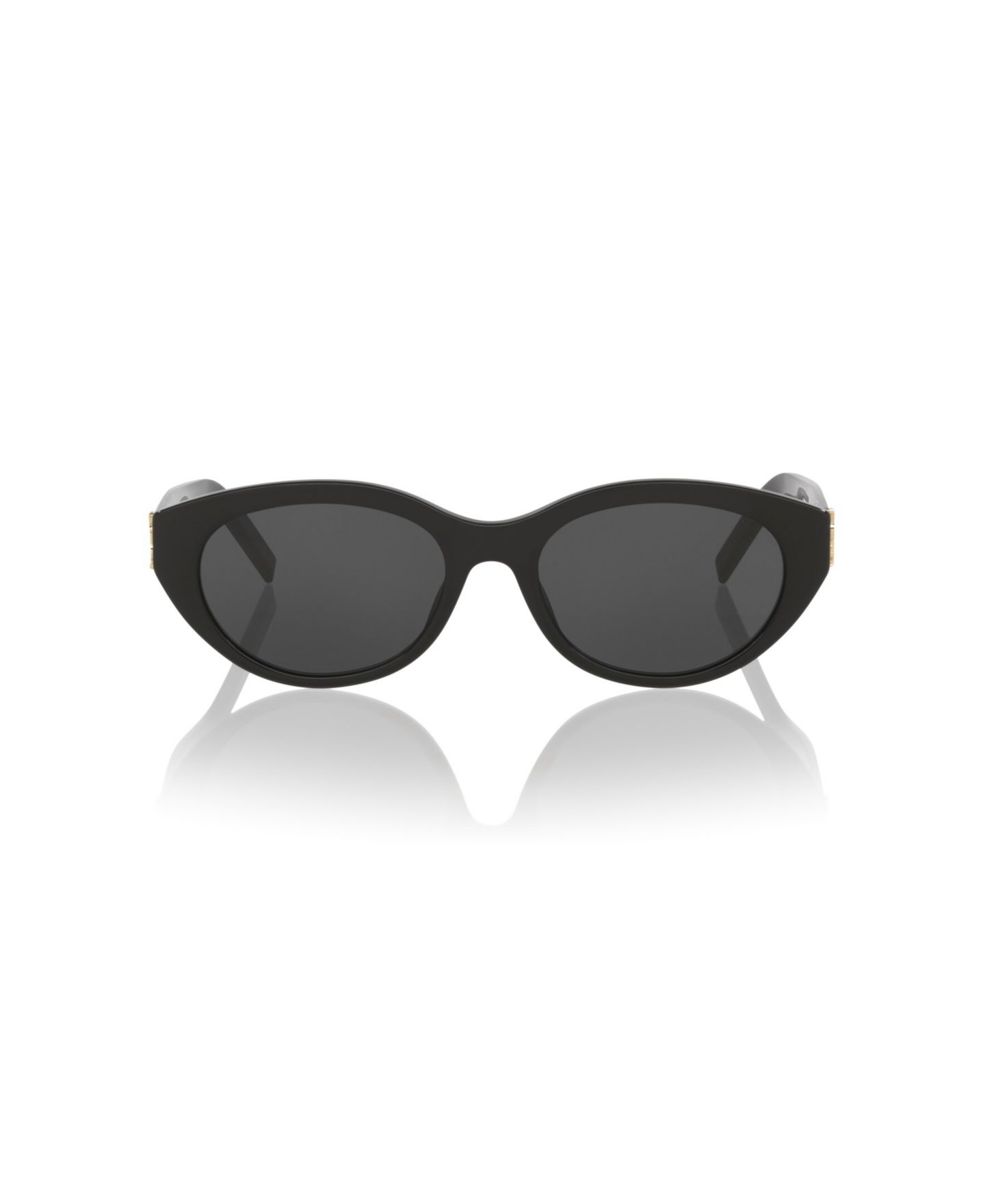 Женские круглые солнцезащитные очки Saint Laurent SL M148, цвет: Чёрный — фото 2
