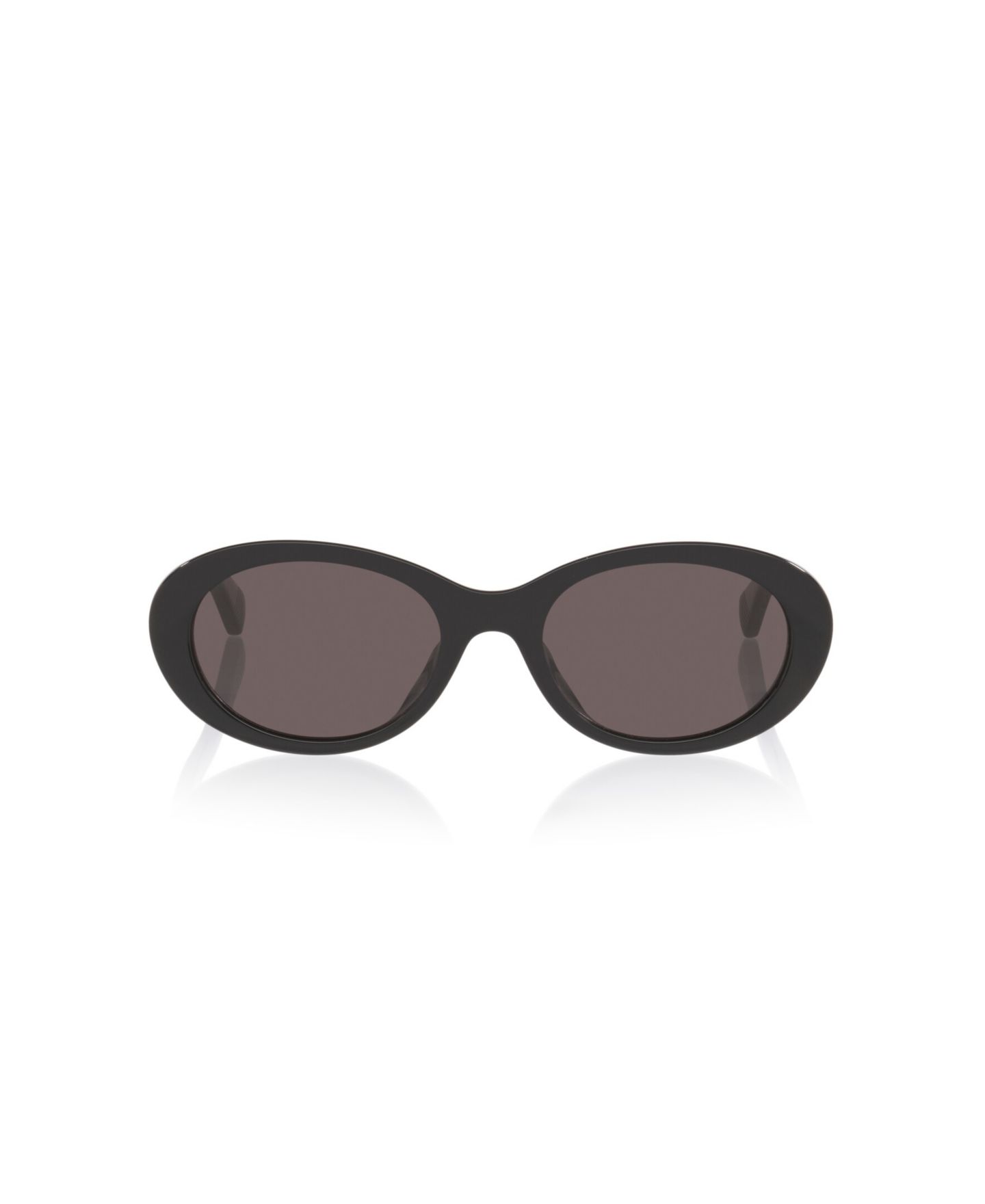 Женские солнцезащитные очки Bottega Veneta Round Low-Bridge BV1415SK, цвет: Чёрный — фото 2