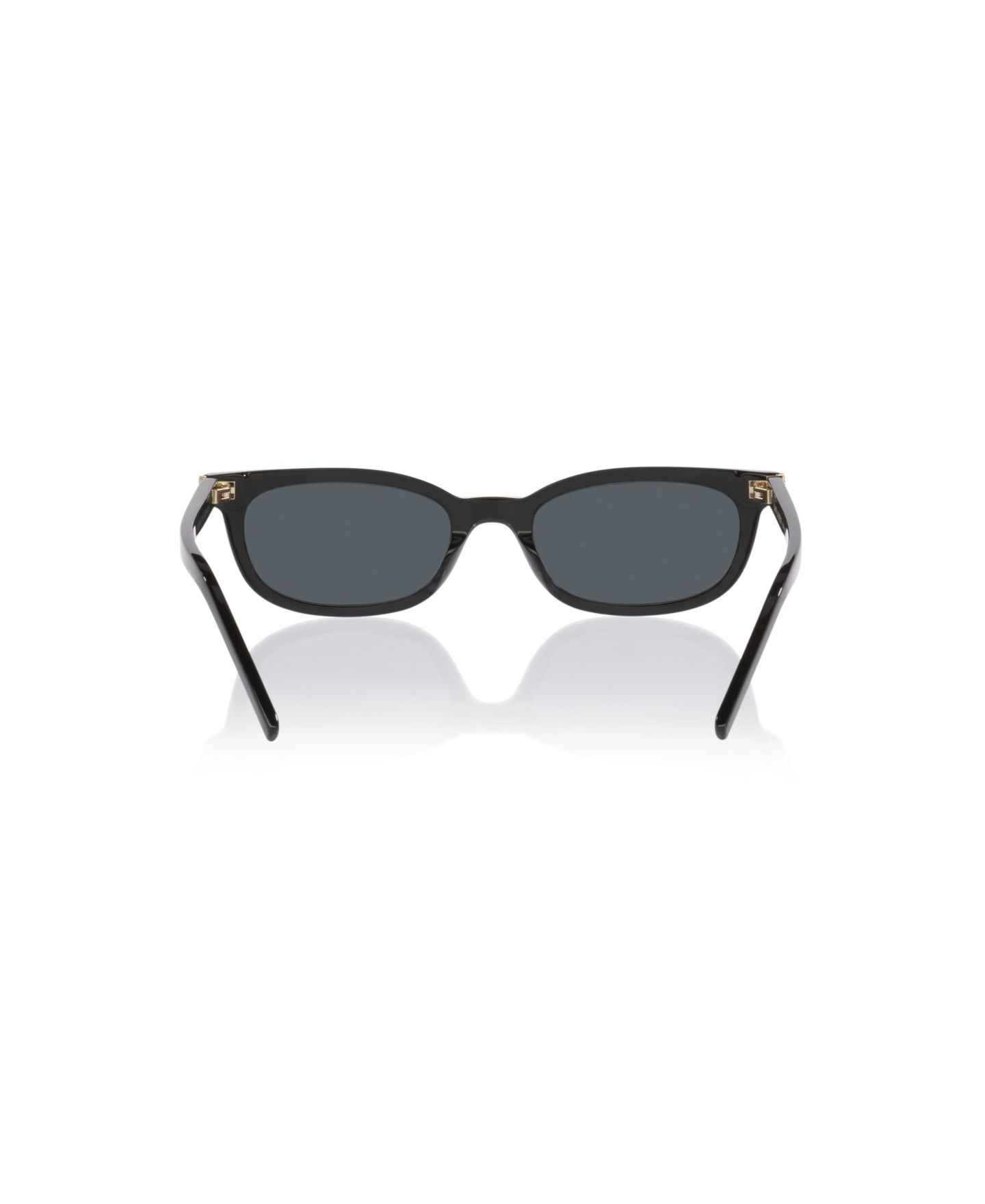 Женские солнцезащитные очки Saint Laurent Cat Eye Sunglasses SL M160, цвет: Чёрный — фото 4