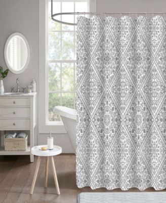 Medallions 14-Piece Shower Curtain and Liner Set