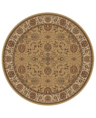 Pesaro Meshed 5'3" x 5'3" Round Area Rug