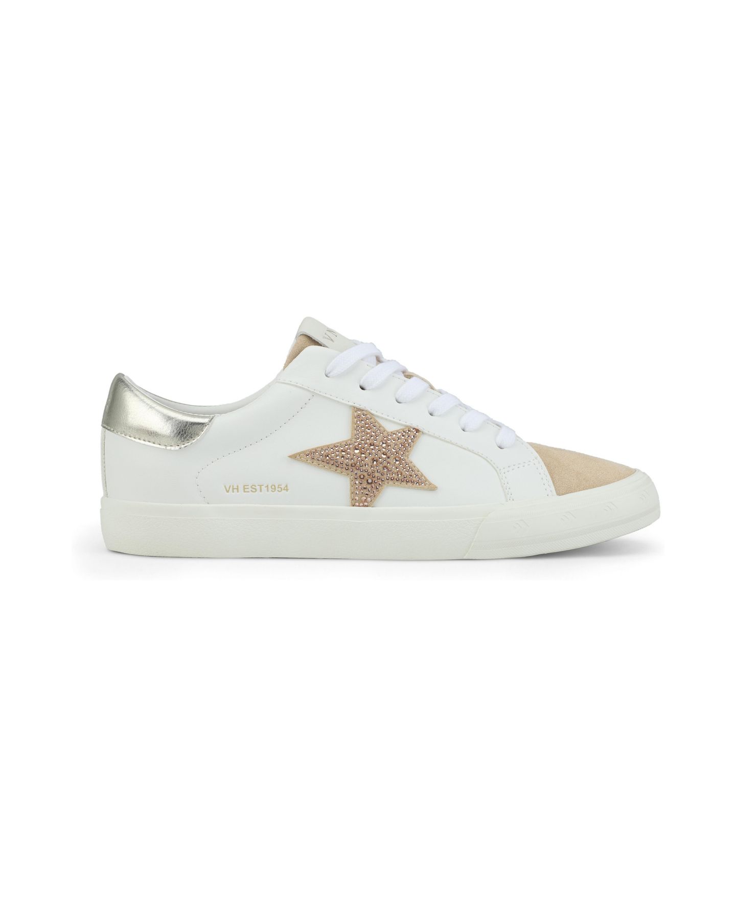 Женские кроссовки Vintage Havana Bonnie Wht Taup Rhnstns, цвет: Белый — фото 2