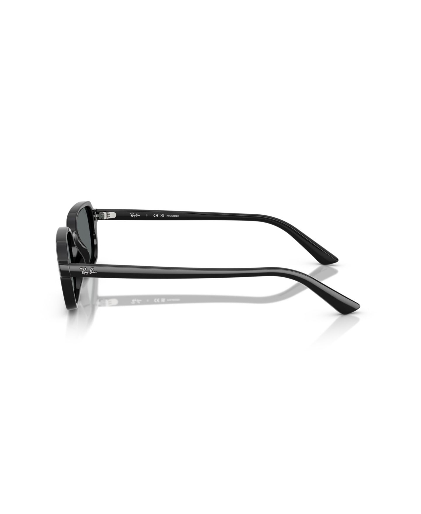 Солнцезащитные очки Ray-Ban Unisex Polarized Sunglasses, Zuri RB4455, цвет: Чёрный — фото 7