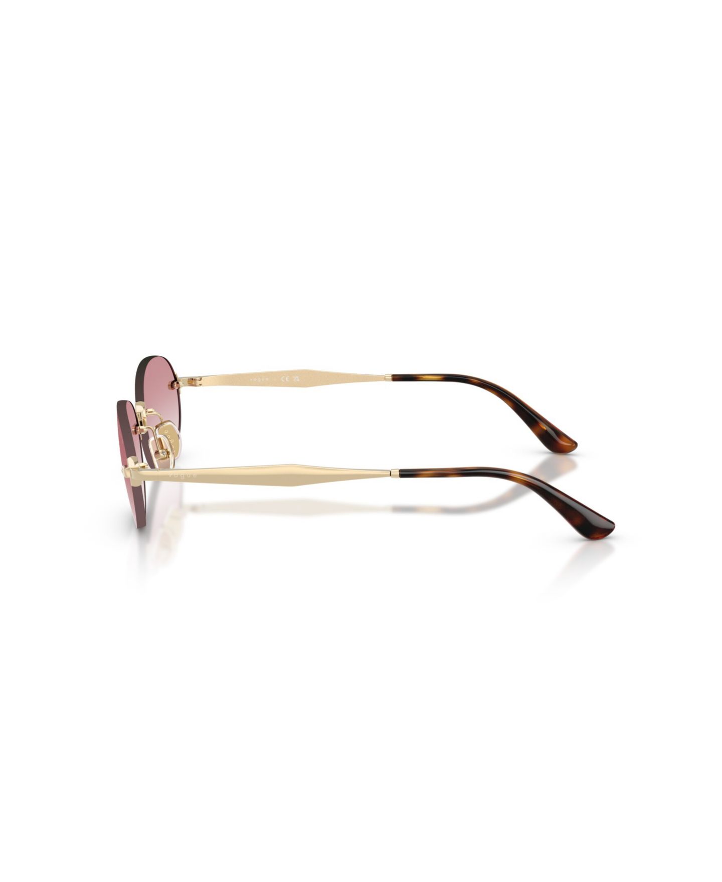 Женские солнцезащитные очки Vogue Eyewear Sunglasses, VO4342S, цвет: Золотой — фото 25