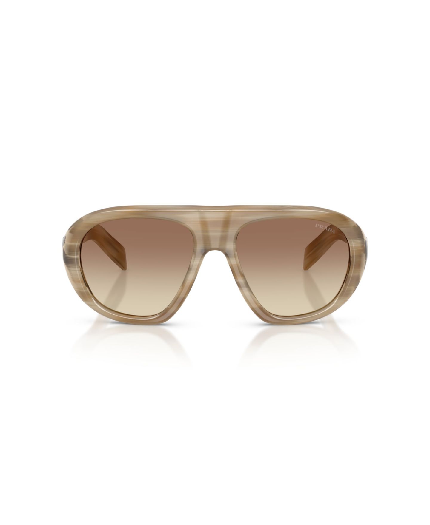 Женские солнцезащитные очки PRADA Sunglasses, PR C05S, цвет: Чёрный — фото 6