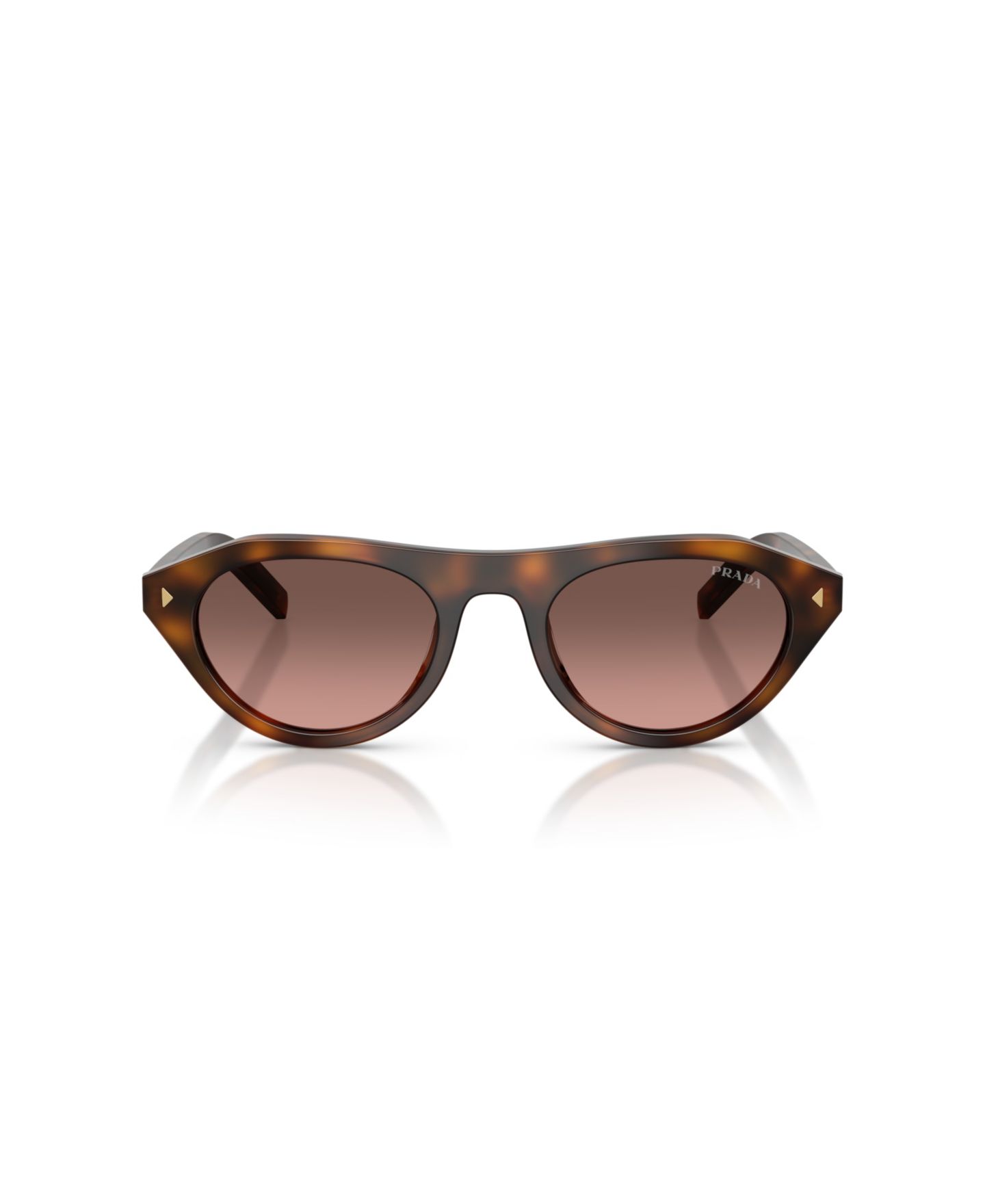 Женские солнцезащитные очки PRADA Sunglasses, PR B15S, цвет: Черепаховый, вариант 1 — фото 2