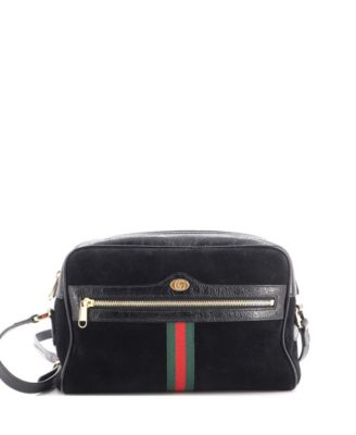 Small Suede Ophidia Shoulder Bag