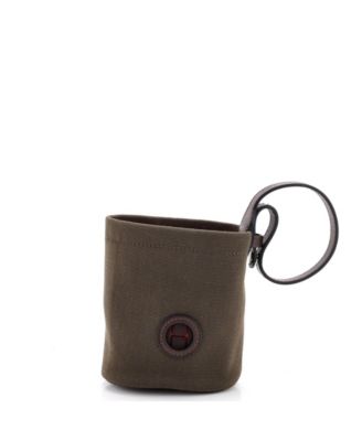 Pre-Owned Hermes On-The-Go Dog Pouch Toile