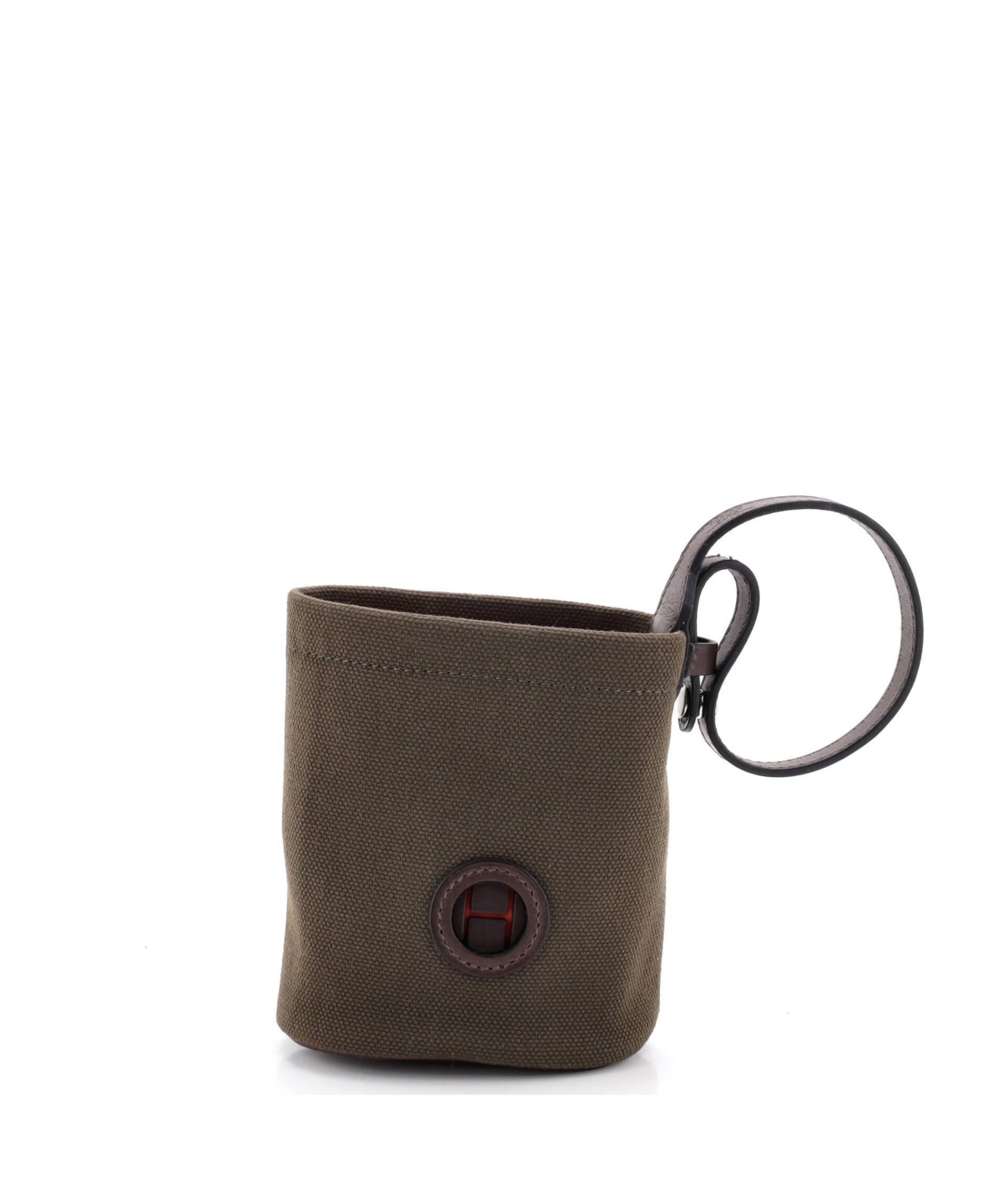 Pre-Owned Hermes On-The-Go Dog Pouch Toile